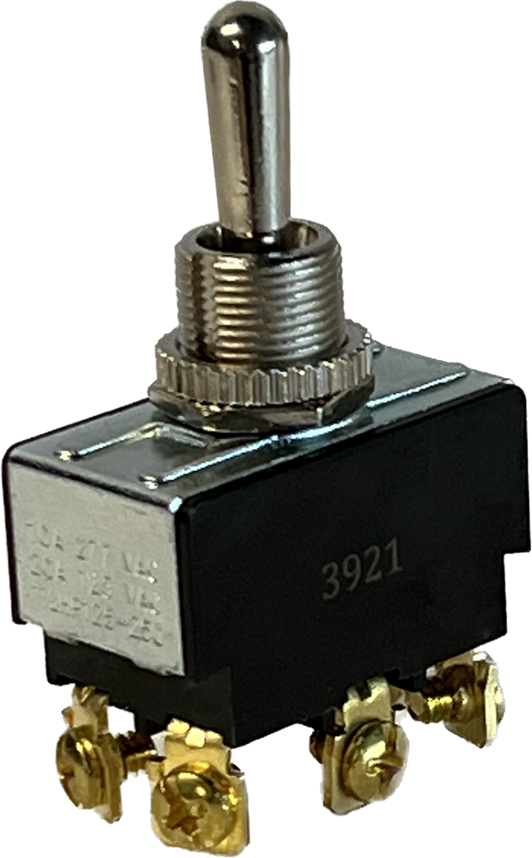 TS-704MM - Momentary Toggle Switch DPDT (ON)-OFF-(ON) 1 1/2
