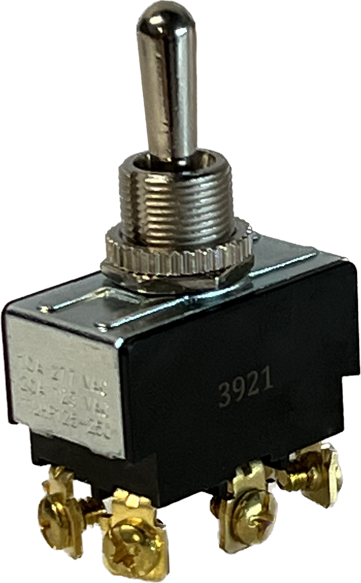 TS-704MM - Momentary Toggle Switch DPDT (ON)-OFF-(ON) 1 1/2