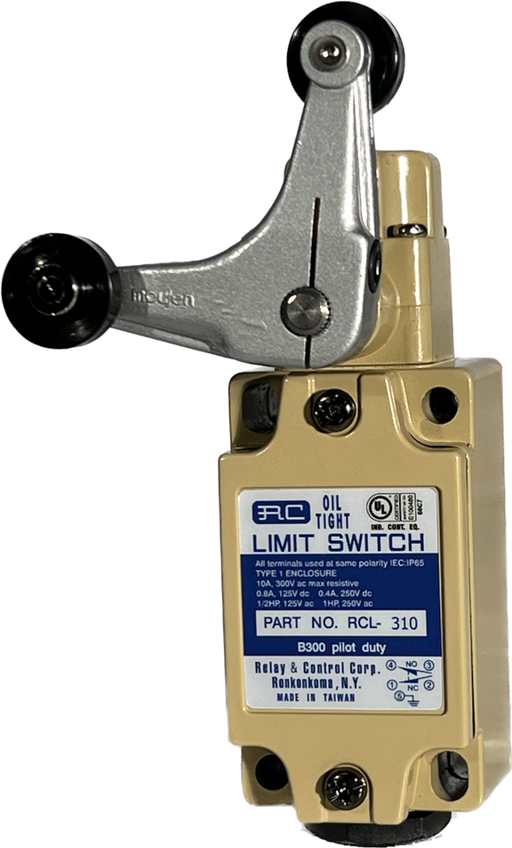 RCL-310 Precision Oil Tight Limit Switch - Relay and Control Corp