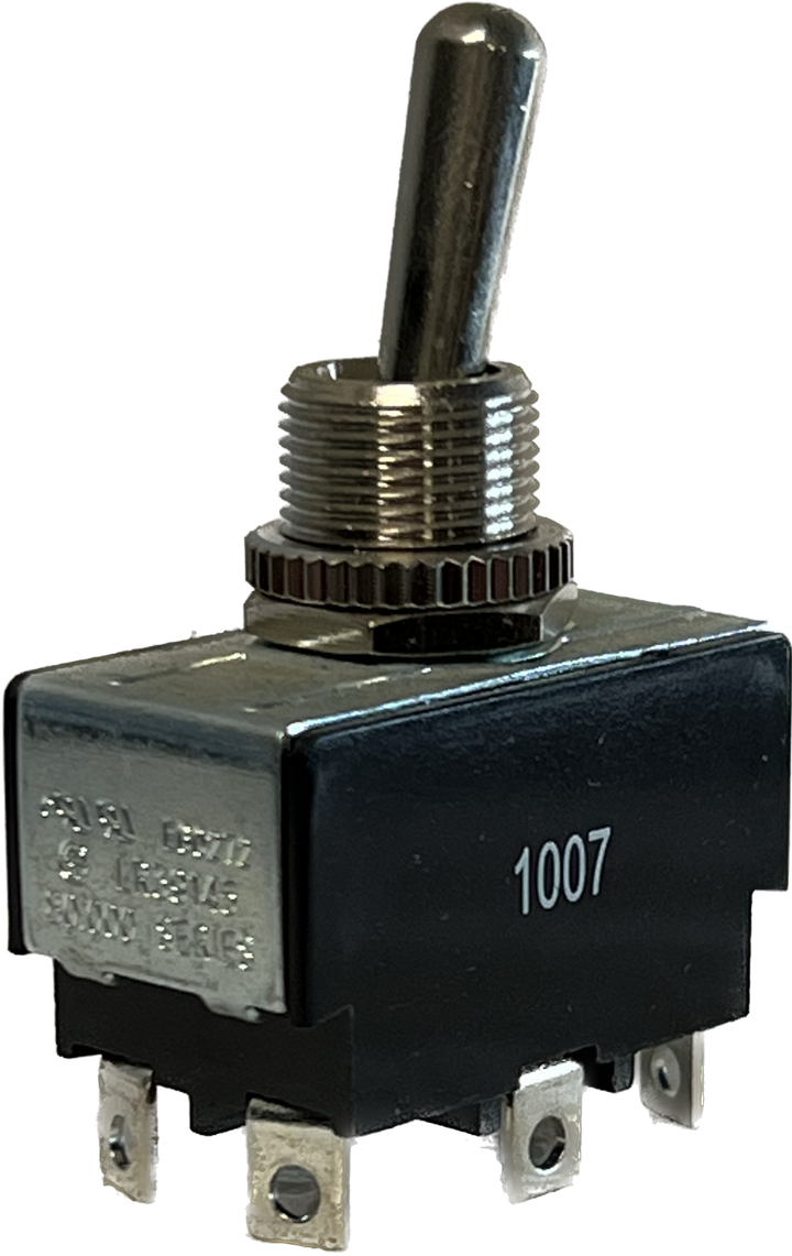 TS-727 - DPDT ON-ON 1 1/2 HP. Solder Terminals