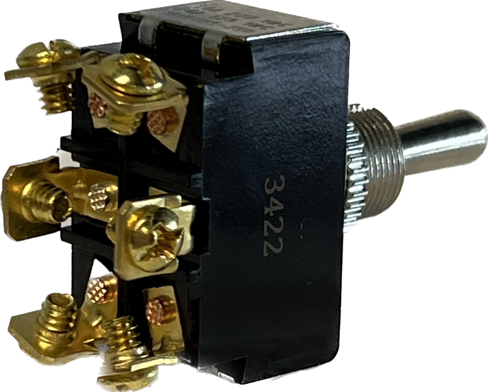 TS-704 - DPDT On-Off-On 1 1/2 HP Screw Terminals - Relay and Control Corp