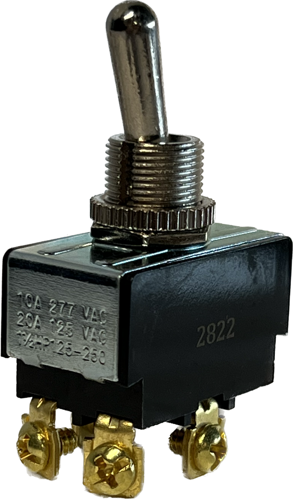 TS-703 - DPST On-Off  1 1/2 HP Screw Terminals