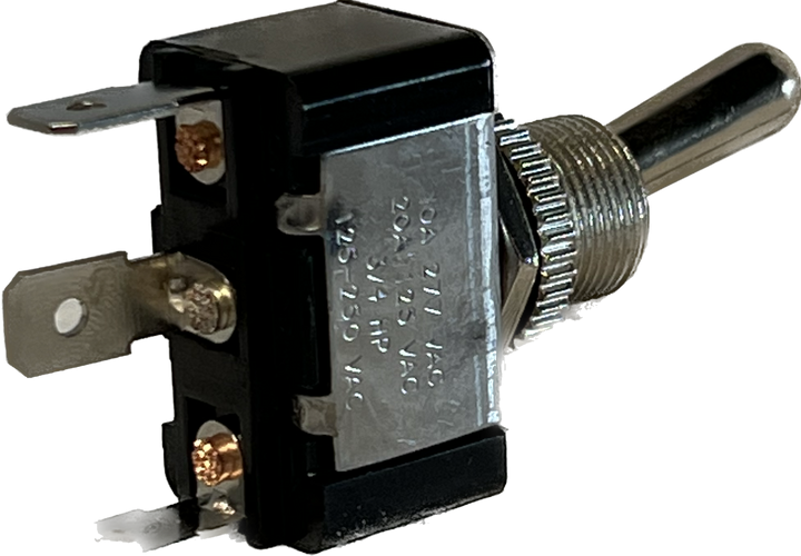 TS-712 - SPDT ON-OFF-ON 3/4 HP. 1/4” Quick Connect Tabs