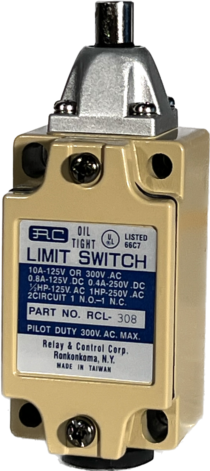 RCL-308 Precision Oil Tight Limit Switch