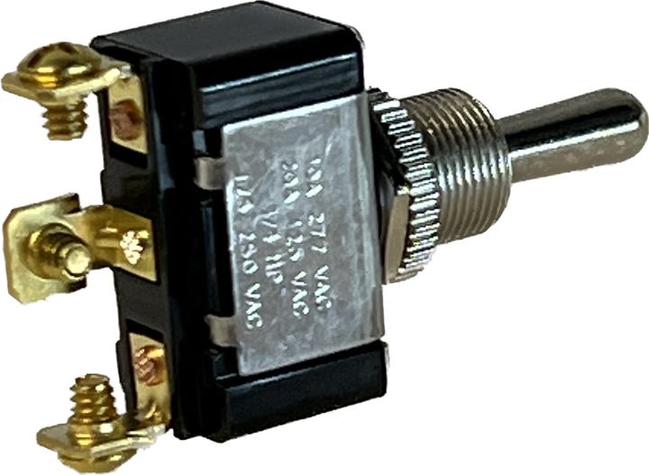 TS-702MM - Momentary Toggle Switch SPDT (ON)-OFF-(ON) 3/4 HP