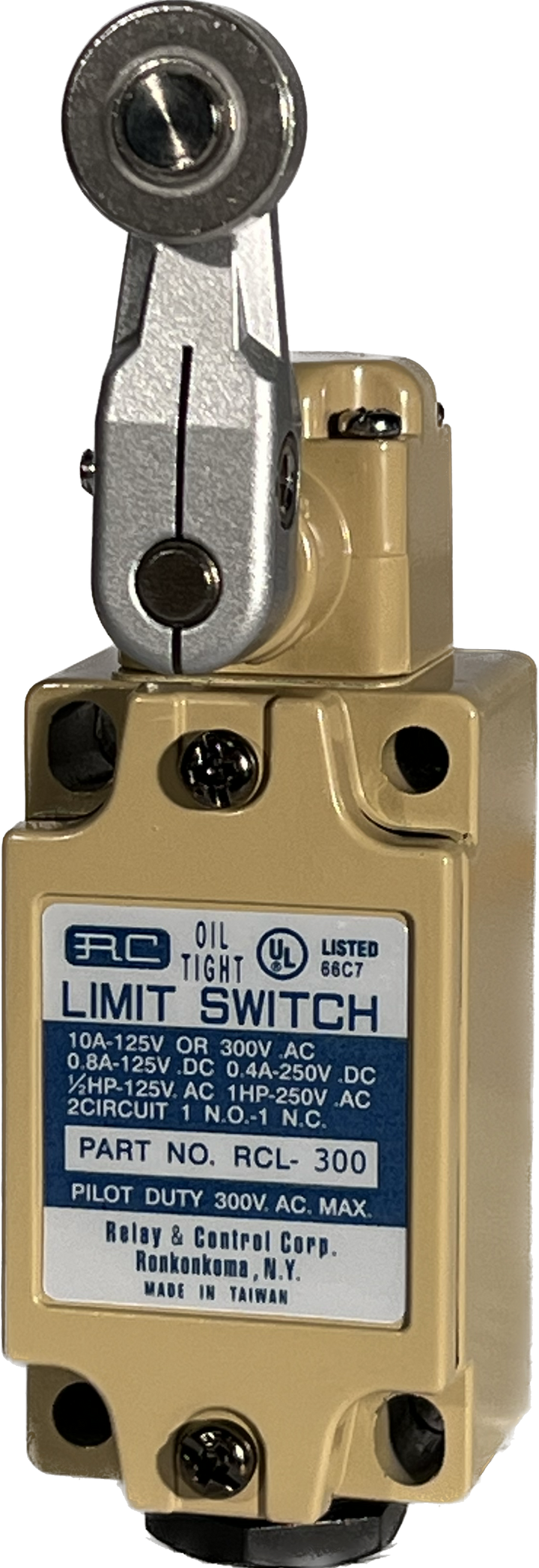 RCL-300 Precision Oil Tight Limit Switch - Relay and Control Corp