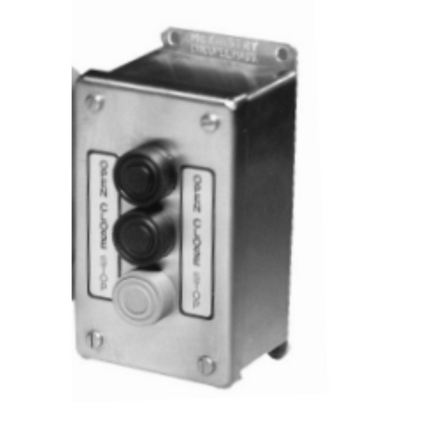 3B4X-SS - Three Button Control in Stainless Steel Enclosure OPEN-CLOSE-STOP - H-6-3/4", W-3/1/2", D-3-1/2"