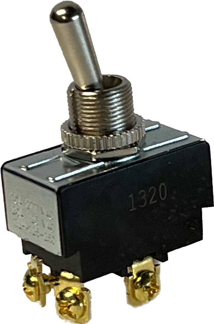 TS-703M - Momentary Toggle Switch DPST (ON)-OFF 1 1/2 HP