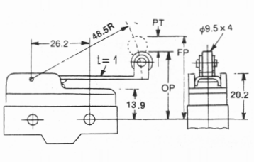 MJ2-1703 Micro Switch