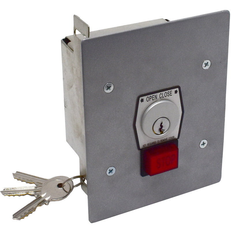 1KF - Interior Flush Mounted Key Control - Relay and Control Corp