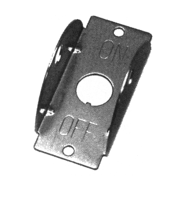 TSY-100 - On-Off Plate with Thumb Protector - Relay and Control Corp